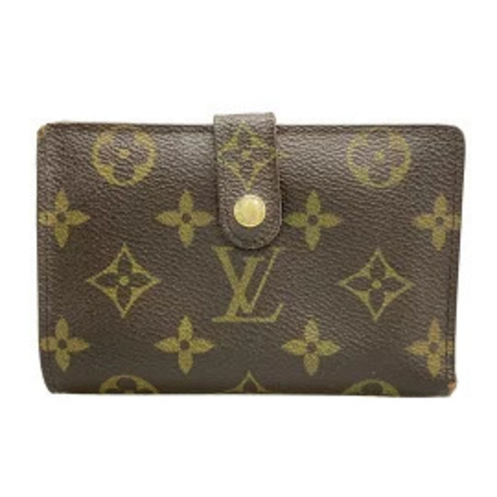 LOUIS VUITTON Porte Monnaie Billet Viennois Bi fold Wallet Leather